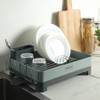 Gibson Home Nestcraft Full Size Rust Resistant Dish Rack with Drain Board and Flatware Caddy. - 4 of 4