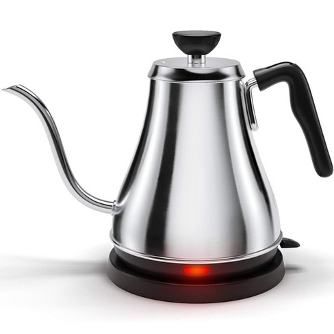 Bodum 34oz Electric Bistro Gooseneck Water Kettle With Temperature Control  Stainless Steel : Target