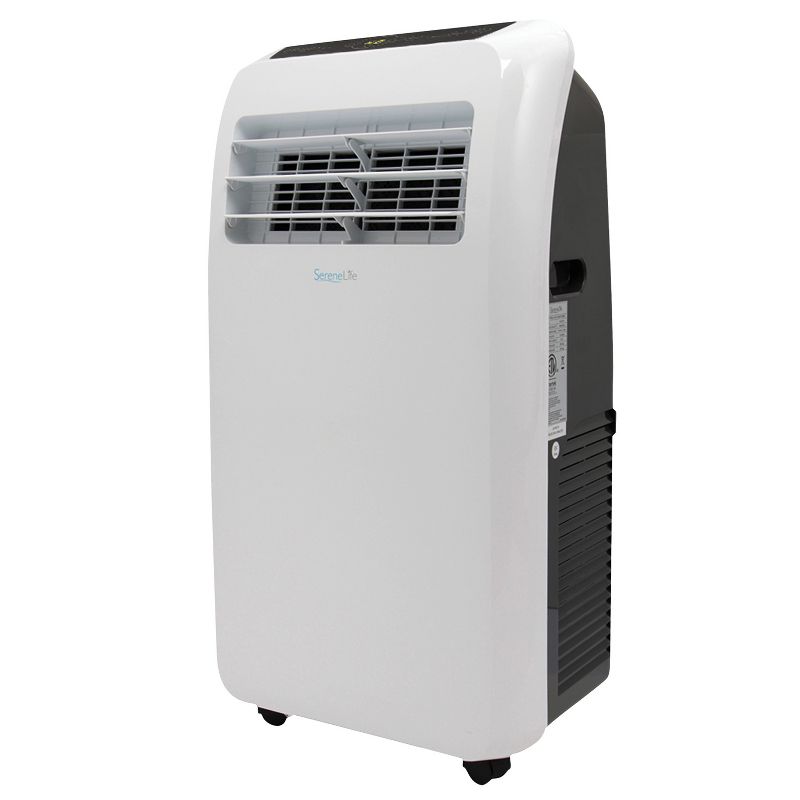 SereneLife 325-Sq. Ft. 12,000 BTU Portable Room Air Conditioner, Dehumidifier, and Heater, 1 of 10