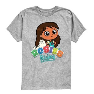 Boys' - Rosie's Rules - Rosie And Logo Short Sleeve Graphic T-Shirt - 1 of 4