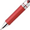 Pentel EnerGel RTX Retractable Liquid Gel Pen .7mm Black/Gray Barrel Red Ink BL77B - 2 of 4