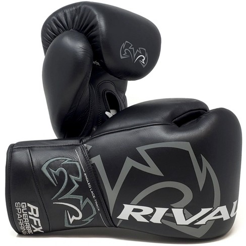 Rival Boxing Rfx-guerrero Sf-h Lace-up Sparring Gloves - 18 Oz. - Black :  Target