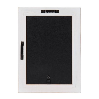 Bordeaux White Wood 6-Piece Wall Frame Set