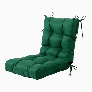 ARTPLAN Outdoor Cushions Seat Back Chair Cushions Wicker Tufted Pillow for Patio Outdoor Furniture - 1 of 4