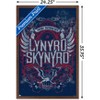 Trends International Lynyrd Skynyrd - Navy Logo Framed Wall Poster Prints - 3 of 4