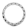 Pompeii3 Platinum 1/3 Ct Diamond Stackable Eternity Ring Womens Wedding Band Vintage - 3 of 4