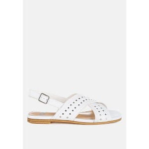 Calluna Stud Embellished Buckled Women Flats - 1 of 4
