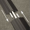 D-LINE Medium-Duty Floor Cable Cover 2 3/4 x 1/2 x 6 ft Black FC68B - 3 of 3