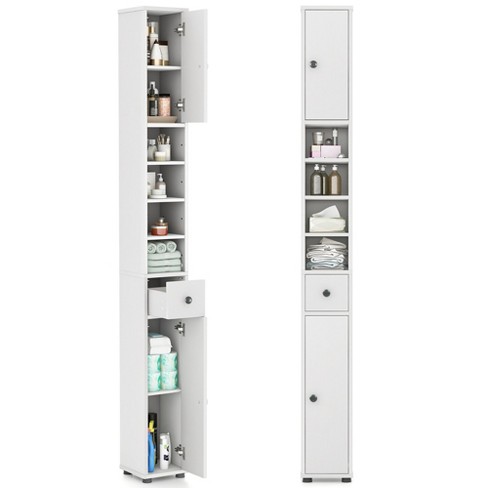 Slim towel cabinet sale