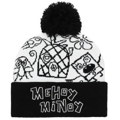 SpongeBob Doodle Knit Pom Beanie