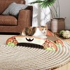 SEVOBAL Crab-Shape Cat Scratcher Corrugated Cardboard Pad Cat Scratch Bed Lounge for Indoor Cats Durable 2-Side Curved Cat Scratching Pad Cute Design - 2 of 4