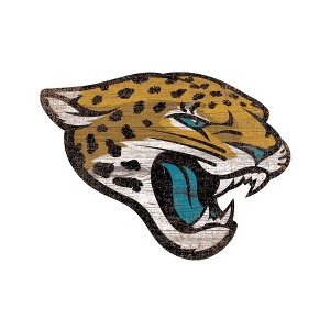 NFL Jacksonville Jaguars Distressed Logo Cutout Sign - 1 of 1