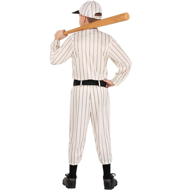 HalloweenCostumes.com Vintage Boy's Baseball Costume, 3 of 4