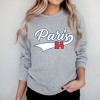 Simply Sage Market Women's Graphic Sweatshirt Paris 24 Cursive - 2 of 4