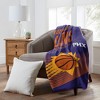 Sweet Home Collection NBA Phoenix Suns Microfiber Plush Throw Blanket - 2 of 4
