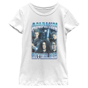 Girls Star Wars Anakin Skywalker Collage T Shirt - 1 of 4