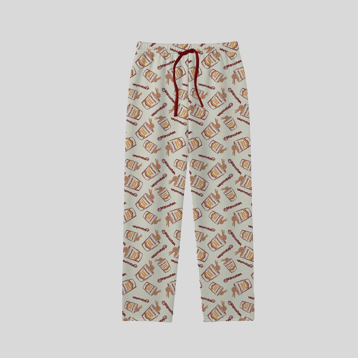 Men's Maruchan Ramen Knit Lounge Pants - Natural