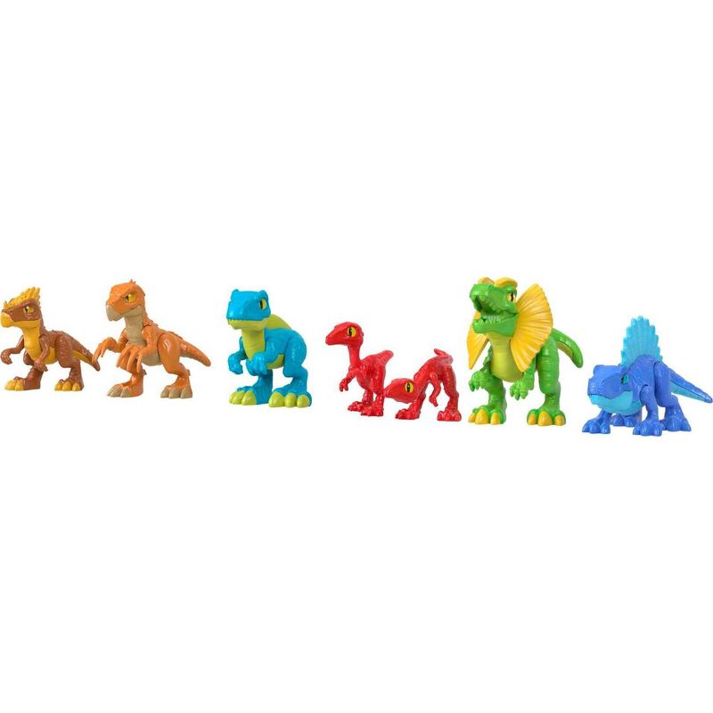 Fisher Price Imaginext Jurassic World: Dominion Baby Dinosaurs Figure Set 7pc, 3 of 9