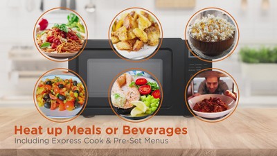 Compact Stainless Steel Microwave Oven for RV with Digital Display