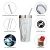Healthy Human Stainless Steel Tumbler with Straw & Lid |(32oz, Stone White) - 2 of 4