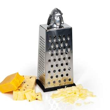 PortoFino Cheese Grater with Container - Cheese Grater with Handle -  Graters for Kitchen - Cheese Shredder Small Grater - Cheese Grater Box -  Mini
