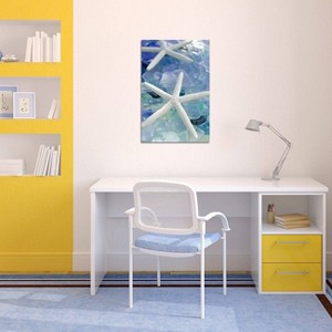 iCanvas Seaglass 1 Blue by Alan Blaustein Canvas Print Wall Art - 1 of 3