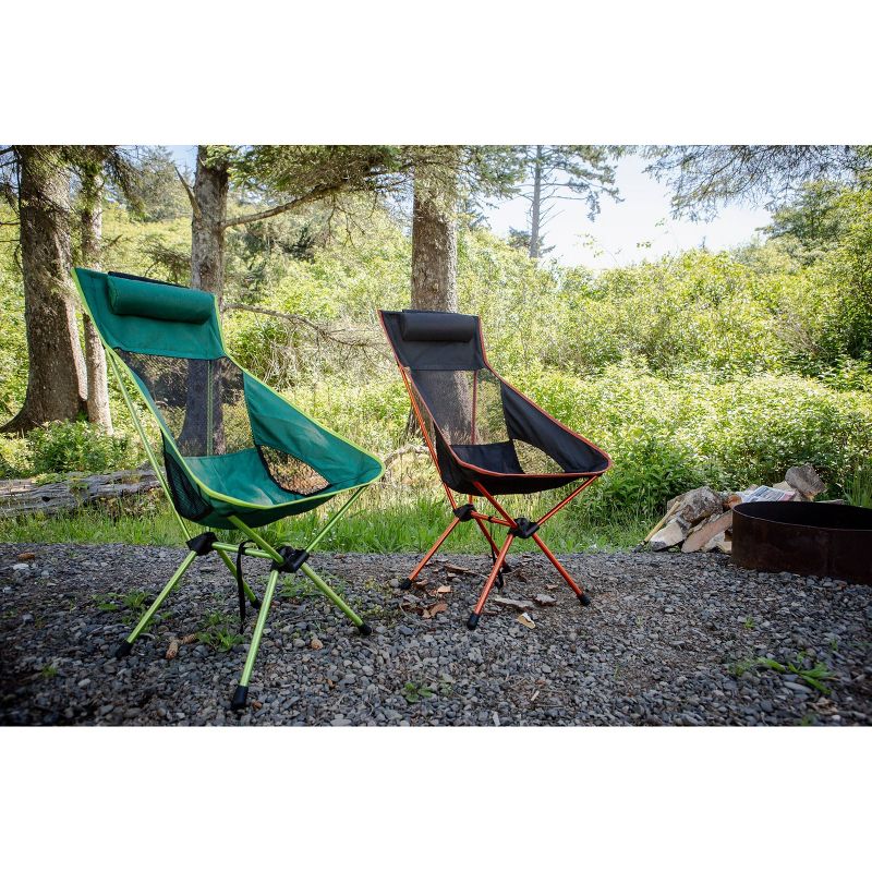 Cascade Mountain Tech High Back Camp Chair - Green, 4 of 11