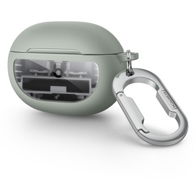 SURITCH Clear Case Compatible with Beats Studio Buds,Studio Buds + (2023) Cover,Shockproof TPU Protective Portable Case