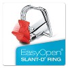 Cardinal FreeStand Easy Open Locking Slant-D Ring Binder 2" Cap 11 x 8 1/2 White 43120 - 4 of 4