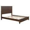 KIGFTSOD Platform Bed Frame with Headboard,Tall Headboard Natural Wood Bed ,No Box Spring Needed - 2 of 4
