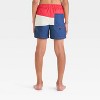 Boys' Americana Colorblock Swim Trunks - art class™ - 2 of 3