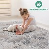 ChicFurnit Rugs 5'x7' Vintage Waterproof Extra Large Area Rugs Carpet Non-Slip Rug Pads Washable Rug for Indoor Room, Multicolored, 90"*63"*0.28" - 4 of 4