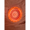 HalloweenCostumes.com One Size Fits Most   Adult Inflatable Gingerbread Costume, Red/White/Brown - 4 of 4