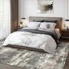 ABYNOW Area Rug – Machine Washable Soft Modern Abstract Carpet Non-Slip Floor Rug - 3 of 4