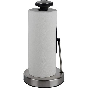 Paper Towel Holder Stainless Steel - Easy to Tear Paper Towel Dispenser - HomeItusa - 1 of 3
