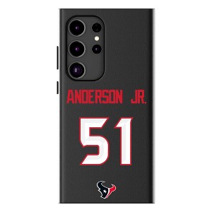 Keyscaper Will Anderson Jr. Houston Texans 51 Game Tactic MagSafe Compatible Cell Phone Case for Galaxy S24 Ultra - 1 of 4