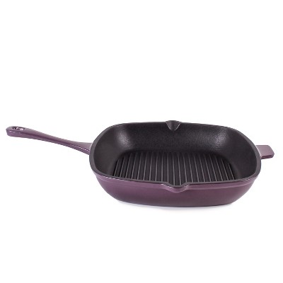 BergHOFF Neo 11 Cast Iron Square Grill Pan - Meringue