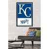 Trends International MLB Kansas City Royals - Logo 22 Framed Wall Poster Prints - 2 of 4