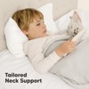 KeaBabies Buddy Toddler Pillow with Pillowcase, 10x18 Buddy Pillow for Toddler, Soft Kids Pillow for Sleeping, Travel, Age 2-5 - 4 of 4