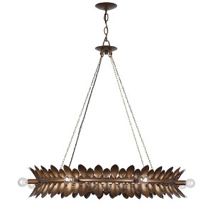Savoy House Heiress 8 - Light Chandelier in  Patinated Bronze - 1 of 4