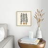 Pauline Stanley Potted Ferns Black Terracotta Metal Framed Art Print - Deny Designs - 2 of 4