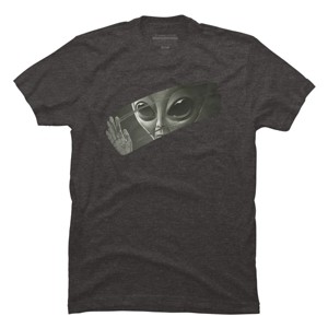 Men's Design By Humans Alien By surgeryminor T-Shirt - 1 of 4