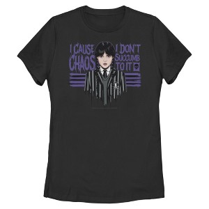 Womens Wednesday I Don't Succumb to It T Shirt - 1 of 4