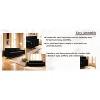 VASIP 85" Modern Beige Sofa - Upholstered 3-Seater with Metal Legs and Pillows, Minimalist style for Living Room,Office - 3 of 4