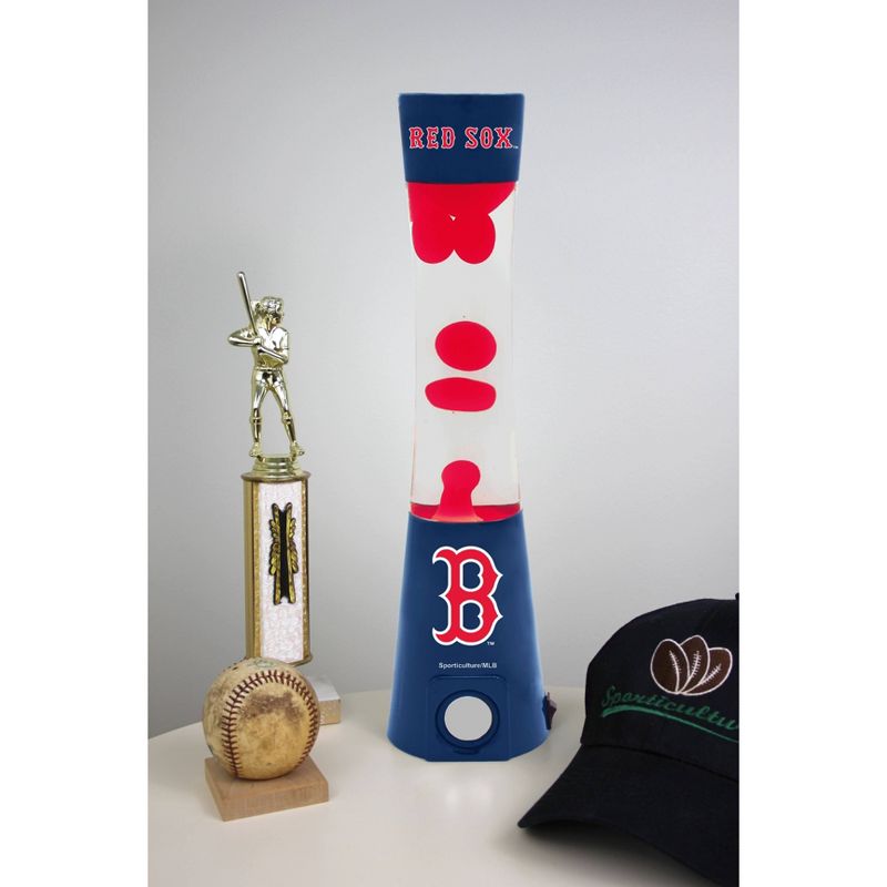MLB Boston Red Sox Magma Lamp Speaker, 2 of 4