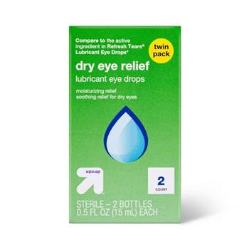 Dry Eye Relief Lube Eye Drops - 1 fl oz - up & up™