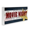 Stupell Industries Movie Night Vintage Sign, 30" x 13" - 3 of 4