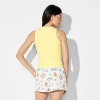 Women's Winnie the Pooh Graphic Tank Top - Light Yellow - 3 of 3