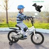 Prorider 14'' /16''/18" Kid's Bike with Removable Training Wheels & Basket for 3-5 Years Old Blue/White/Skyblue/Red - 3 of 4