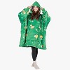 Tirrinia Wearable Blanket Oversized Hoodie for Adults, Patterns Sweatshirt Blanket, as Warm & Funny Gifts for Men Women Girlfriend - 2 of 4
